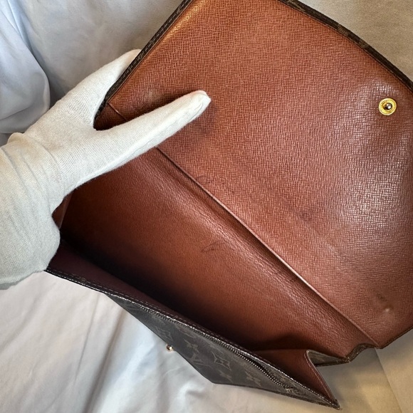 Louis Vuitton Monogram Lava Clutch Bag 🤎Preloved. Zipper pull missing - Picture 5 of 9